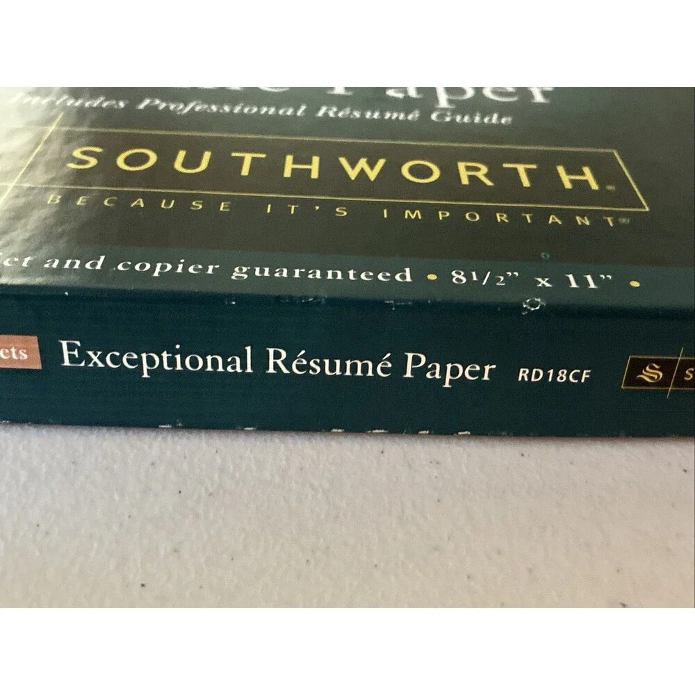 Southworth white resume